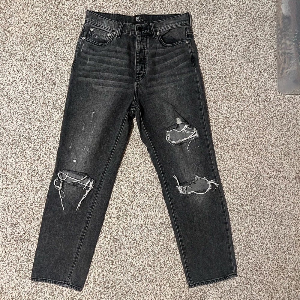 BDG HIGH WAISTED SLIM STRAIGHT JEANS